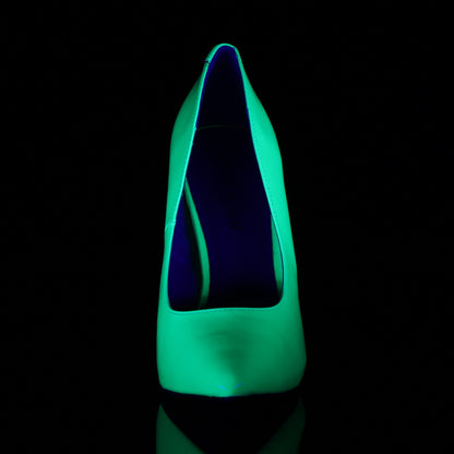 5" Heel, 3/8" Hidden Platform Pump (Pleaser AMU20/B)