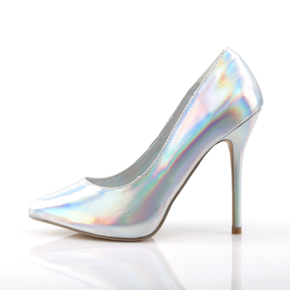 5" Heel, 3/8" Hidden Platform Pump (Pleaser AMU20/B)