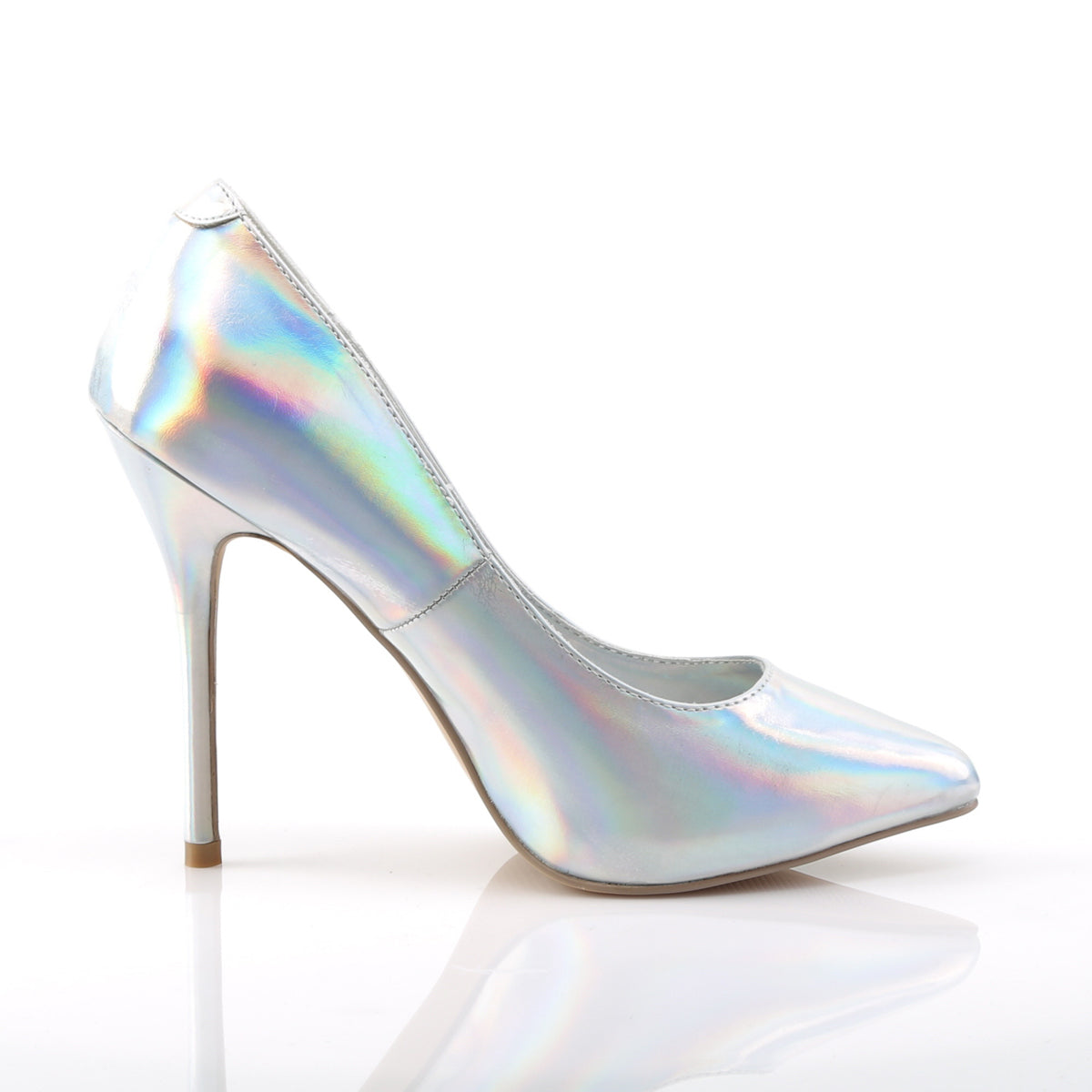 5" Heel, 3/8" Hidden Platform Pump (Pleaser AMU20/B)