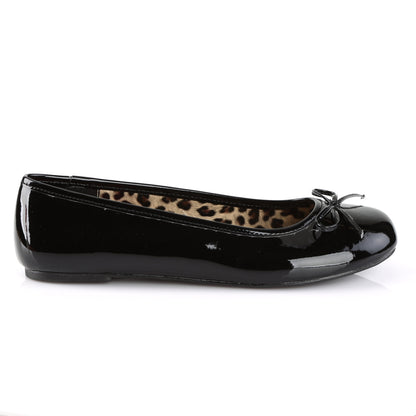 Ballet Flat W/ Bow Accent (Pleaser Pink Label ANNA01/B)