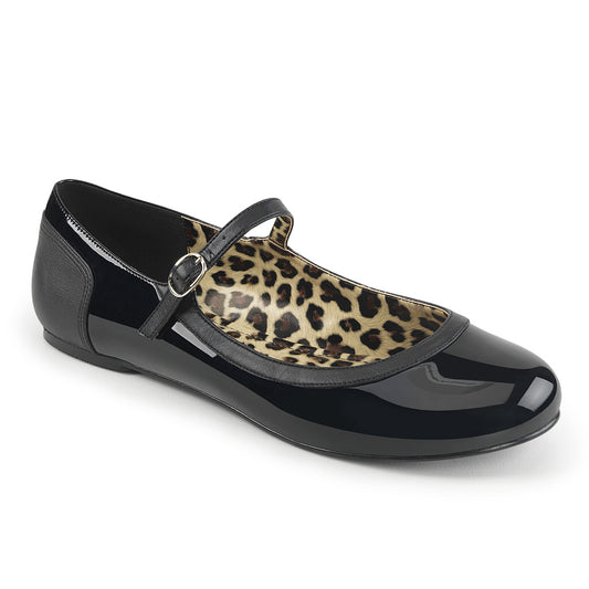 Mary Jane Ballet Flat (Pleaser Pink Label ANNA02/B-BPU)