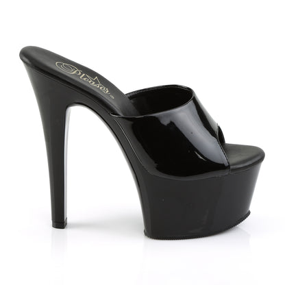 6" Heel, 2 1/4" PF Vegan Friendly Slide (Pleaser ASP601/B/M)