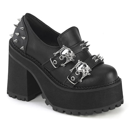 4 3/4" Heel, 2 1/4" PF Loafer (Demonia ASST38/BVL)