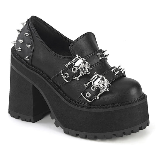 4 3/4" Heel, 2 1/4" PF Loafer (Demonia ASST38/BVL)
