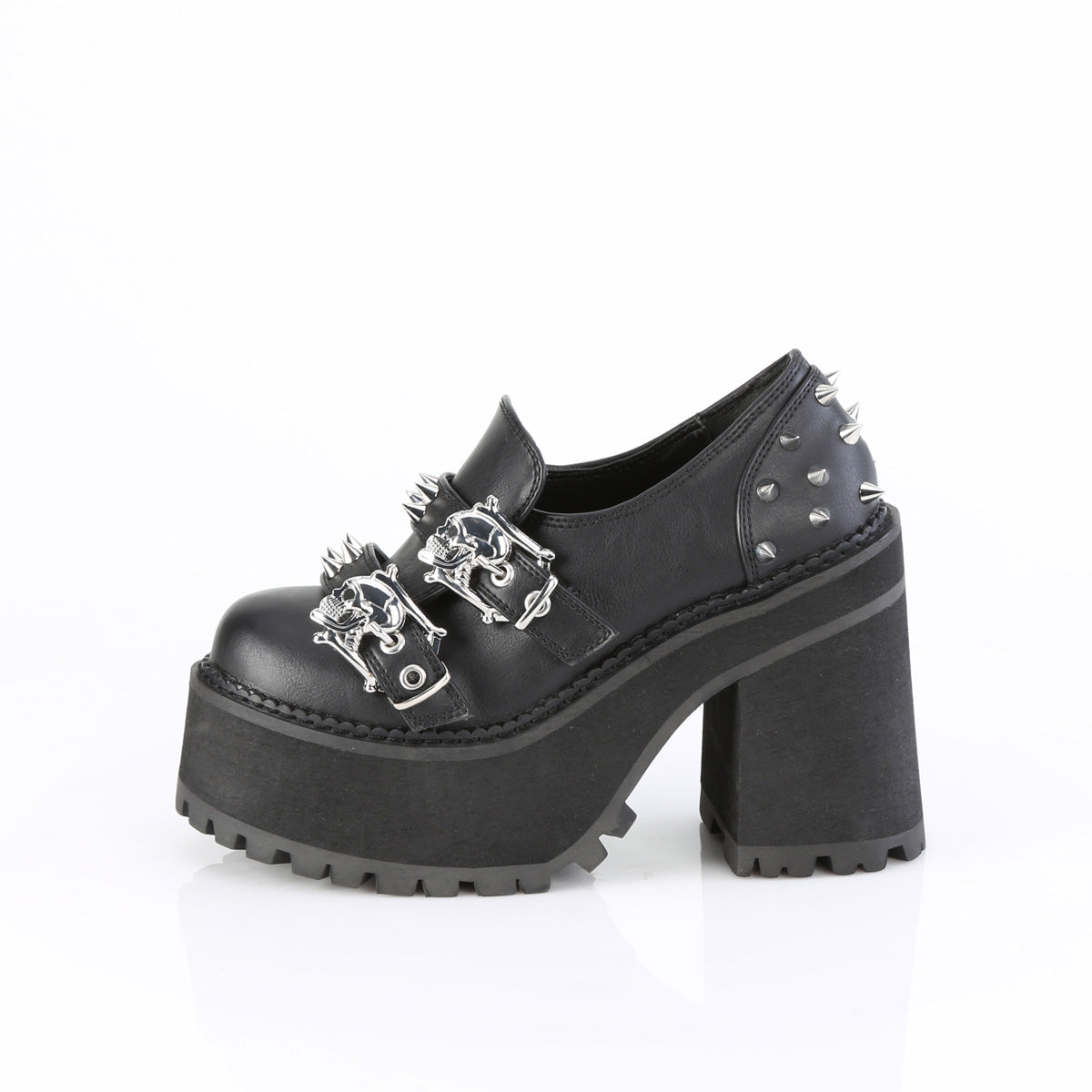4 3/4" Heel, 2 1/4" PF Loafer (Demonia ASST38/BVL)