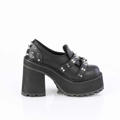 4 3/4" Heel, 2 1/4" PF Loafer (Demonia ASST38/BVL)
