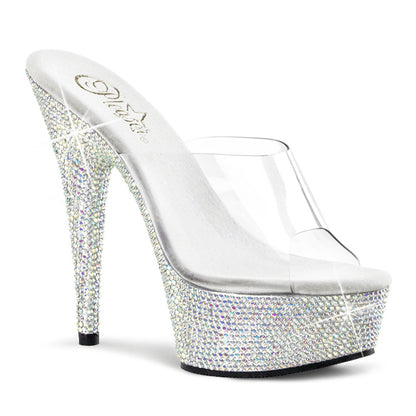 6" Heel, 1 3/4" PF Slide (Pleaser BEJ601DM/C/SMCRS)