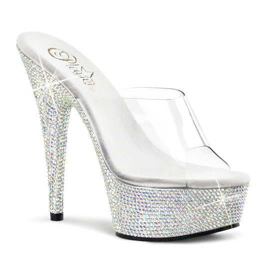 6" Heel, 1 3/4" PF Slide (Pleaser BEJ601DM/C/SMCRS)