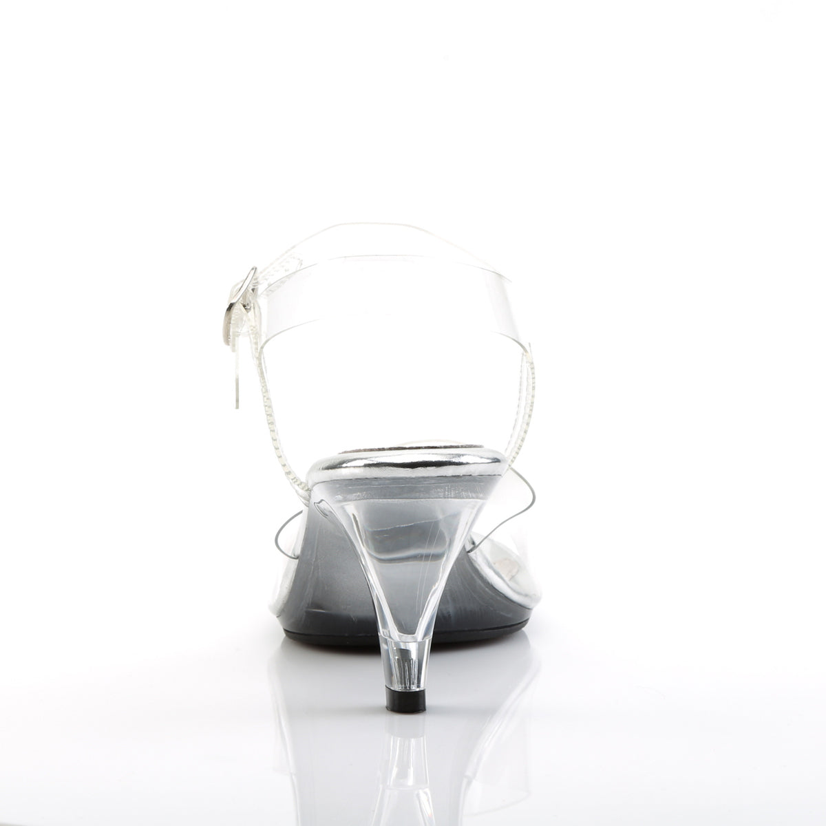 *3" Heel, 1/8" PF Ankle Strap Sandal (Fabulicious BEL308/C-ROGLD/C)