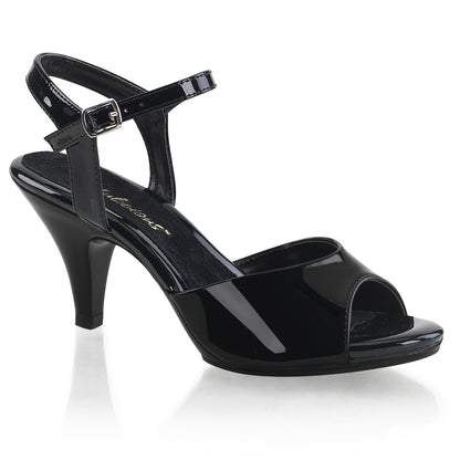 3" Heel, 1/8" PF Ankle Strap Sandal (Fabulicious BEL309/B/M)