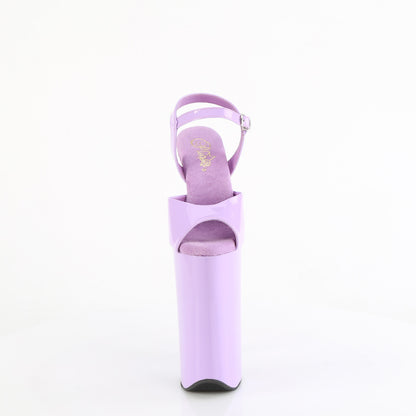 10" Heel, 6 1/4" PF Ankle Strap Sandal (Pleaser BEY009/B/M)