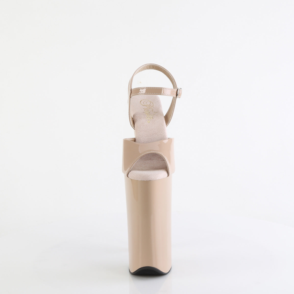 10" Heel, 6 1/4" PF Ankle Strap Sandal (Pleaser BEY009/B/M)