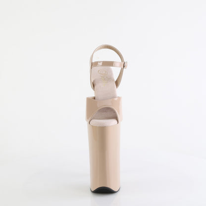 10" Heel, 6 1/4" PF Ankle Strap Sandal (Pleaser BEY009/B/M)