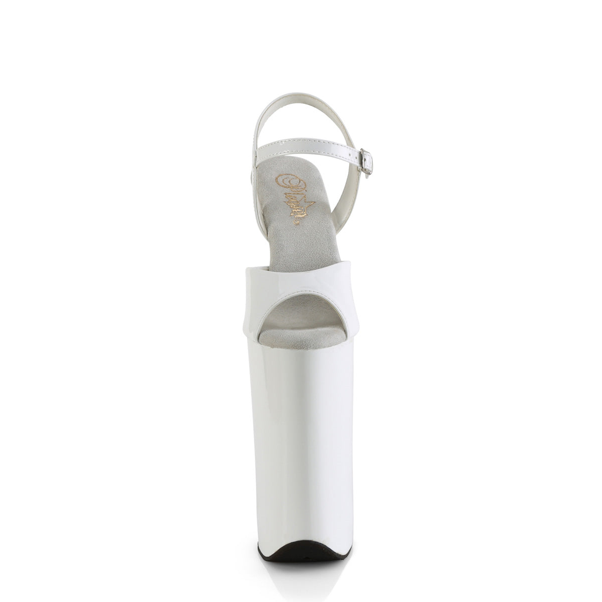 10" Heel, 6 1/4" PF Ankle Strap Sandal (Pleaser BEY009/B/M)