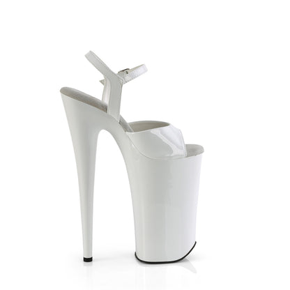 10" Heel, 6 1/4" PF Ankle Strap Sandal (Pleaser BEY009/B/M)