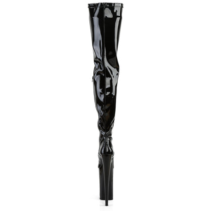 10" Heel, 6 1/4" PF Crotch Boot, Side Zip (Pleaser BEY4000/B/M)