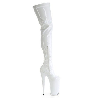 10" Heel, 6 1/4" PF Crotch Boot, Side Zip (Pleaser BEY4000/B/M)