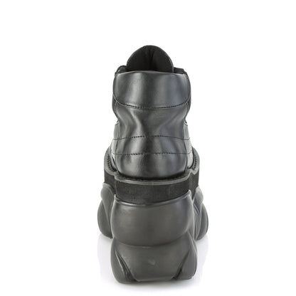 4" PF Cyber Lace Up Sneaker Shoes (Demonia BOXER/B/PU)