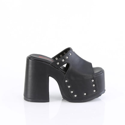5" Chunky Heel, 3" Platform Slide (Demonia CAM109/BVL)