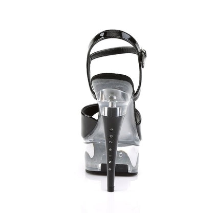 6" Ankle Strap PF Sandal W/RS On Heel (Pleaser CAP609/B/C)