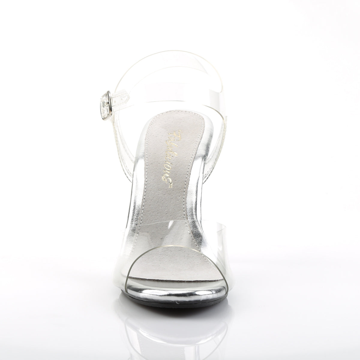4" Heel, 1/8" PF Ankle Strap Sandal (Fabulicious CAR408/C/M)