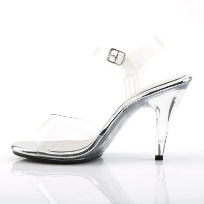 4" Heel, 1/8" PF Ankle Strap Sandal (Fabulicious CAR408/C/M)