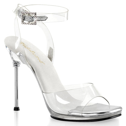 **4 1/2" Heel, 1/4" PF Wrap Around Ankle Strap Sandal (Fabulicious CHIC06/C/M)