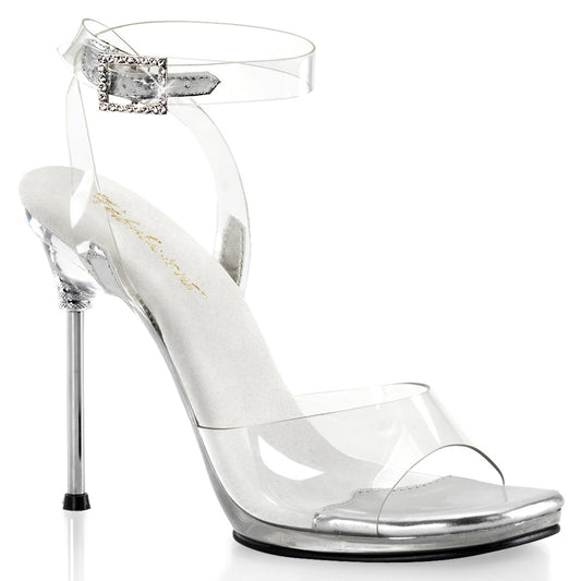 **4 1/2" Heel, 1/4" PF Wrap Around Ankle Strap Sandal (Fabulicious CHIC06/C/M)