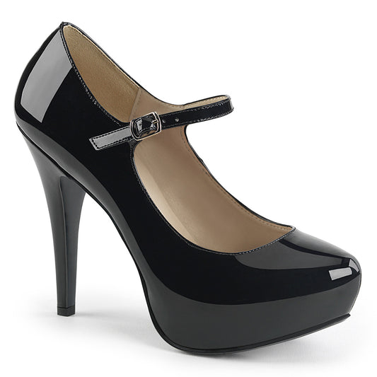 5 1/4" Heel, 1 1/4" PF Maryjane W/Concealed PT Pump (Pleaser Pink Label CHLOE02/B)