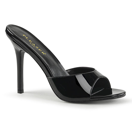 4" Heel Peep Toe Slide (Pleaser CLAS01/B)