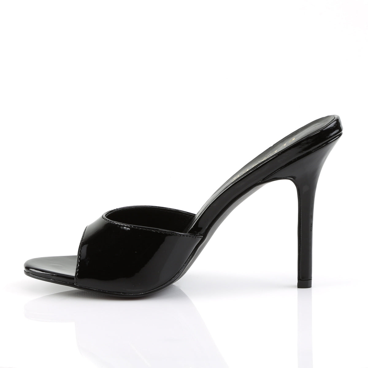 4" Heel Peep Toe Slide (Pleaser CLAS01/B)