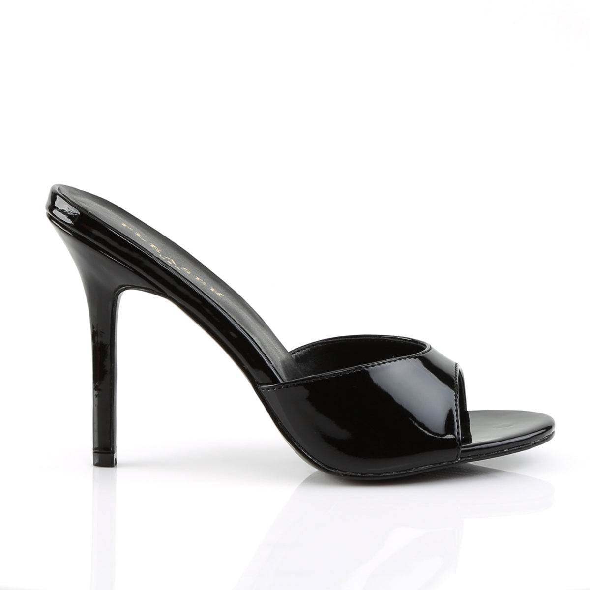 4" Heel Peep Toe Slide (Pleaser CLAS01/B)