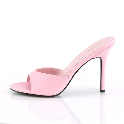 4" Heel Peep Toe Slide (Pleaser CLAS01/B)
