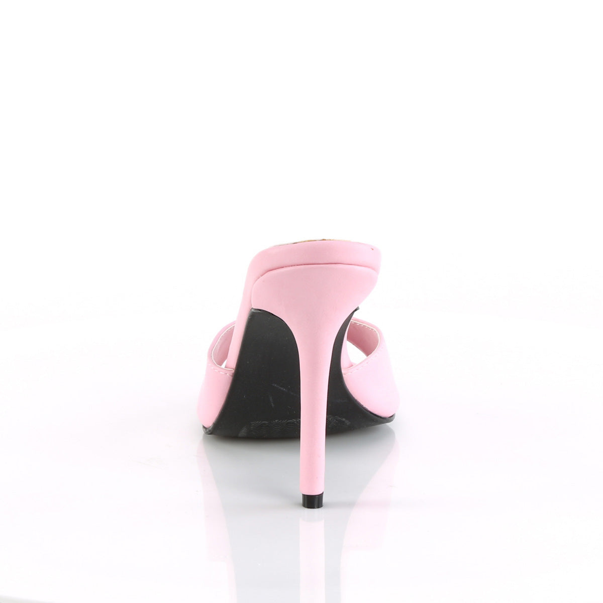 4" Heel Peep Toe Slide (Pleaser CLAS01/B)