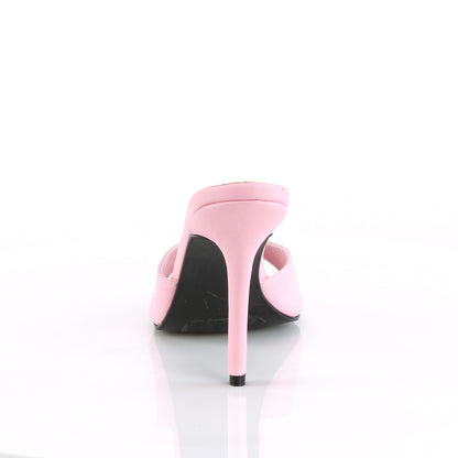 4" Heel Peep Toe Slide (Pleaser CLAS01/B)