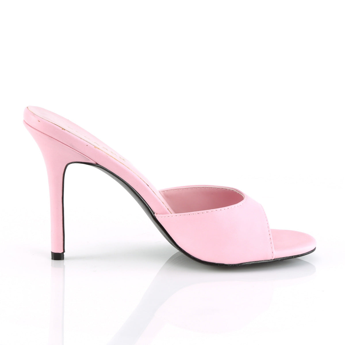 4" Heel Peep Toe Slide (Pleaser CLAS01/B)