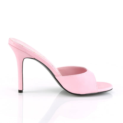 4" Heel Peep Toe Slide (Pleaser CLAS01/B)
