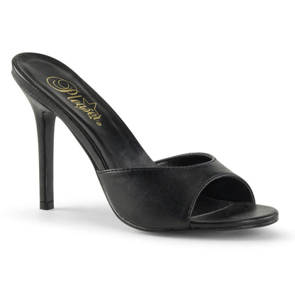 4" Heel Peep Toe Slide (Pleaser CLAS01/B)