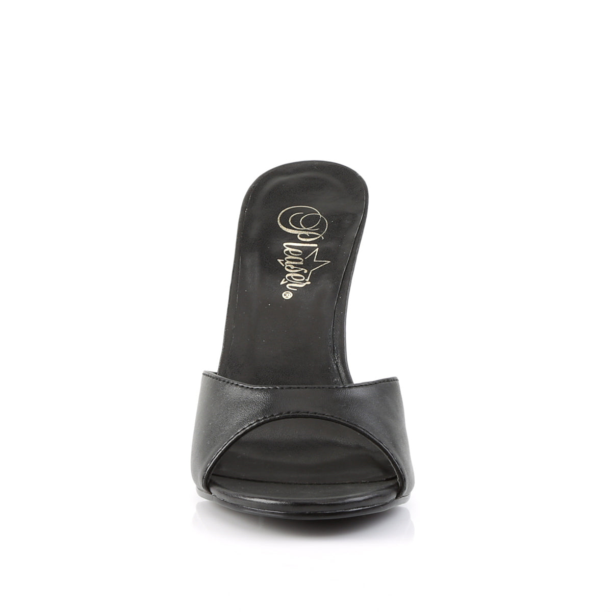 4" Heel Peep Toe Slide (Pleaser CLAS01/B)