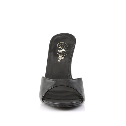 4" Heel Peep Toe Slide (Pleaser CLAS01/B)