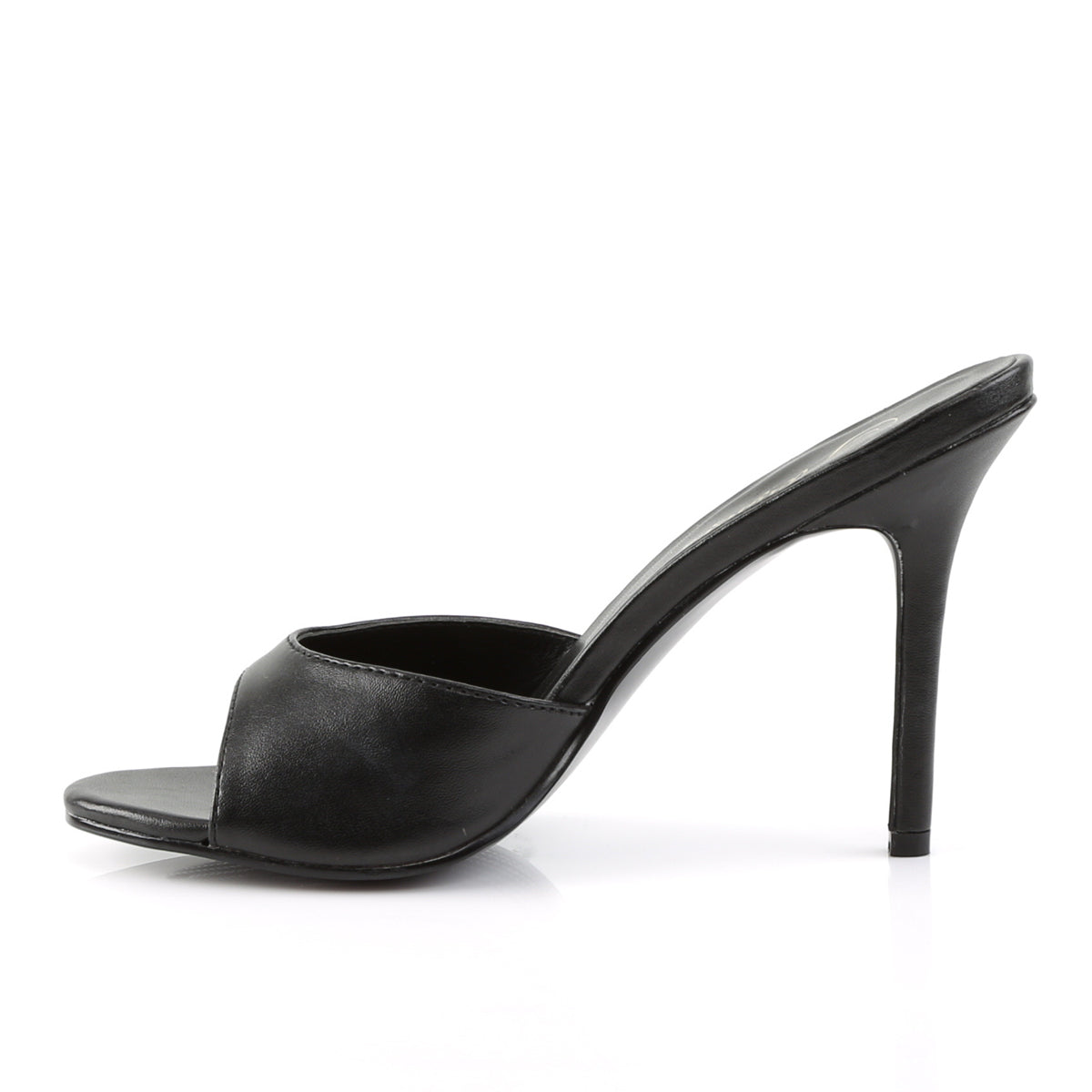 4" Heel Peep Toe Slide (Pleaser CLAS01/B)