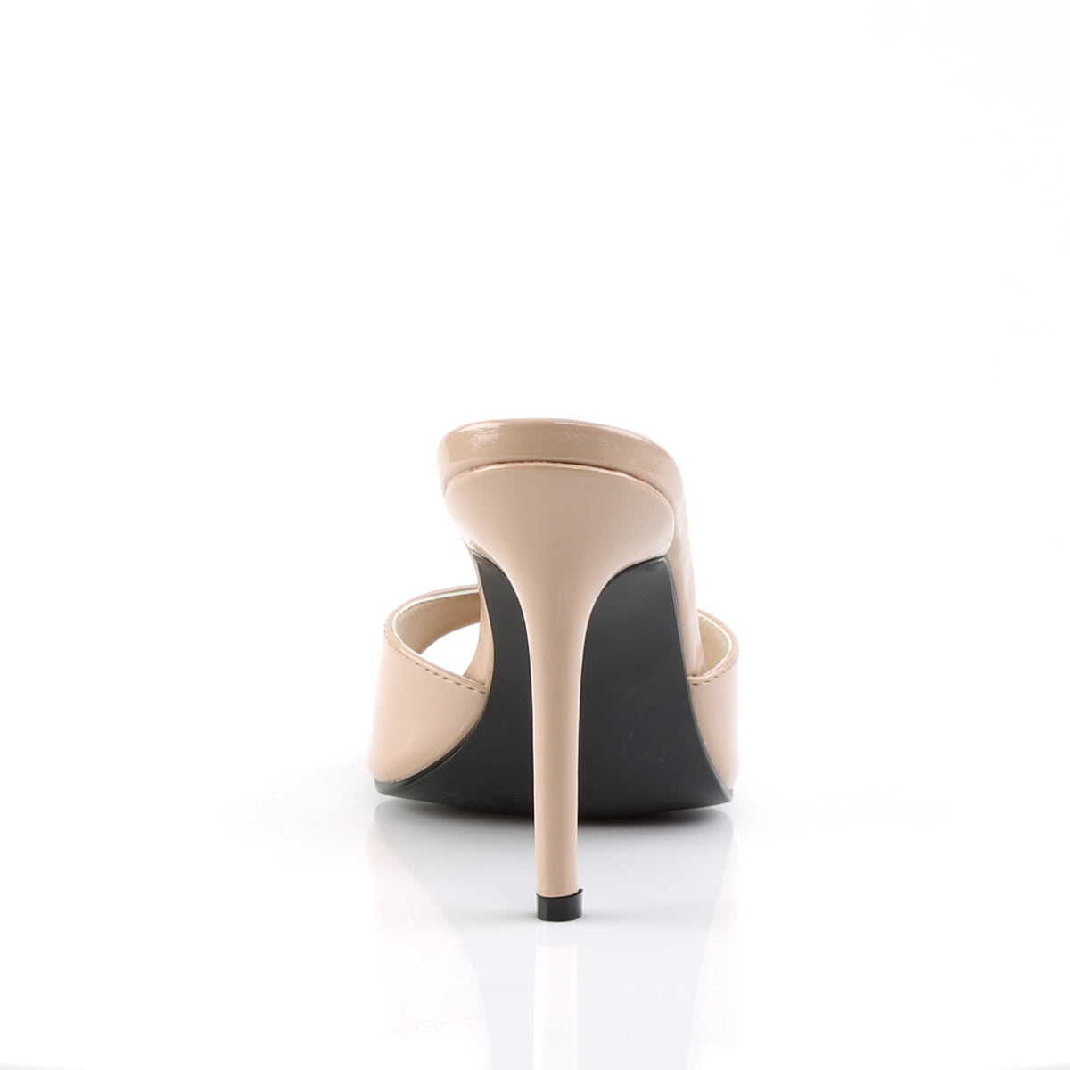 4" Heel Peep Toe Slide (Pleaser CLAS01/B)