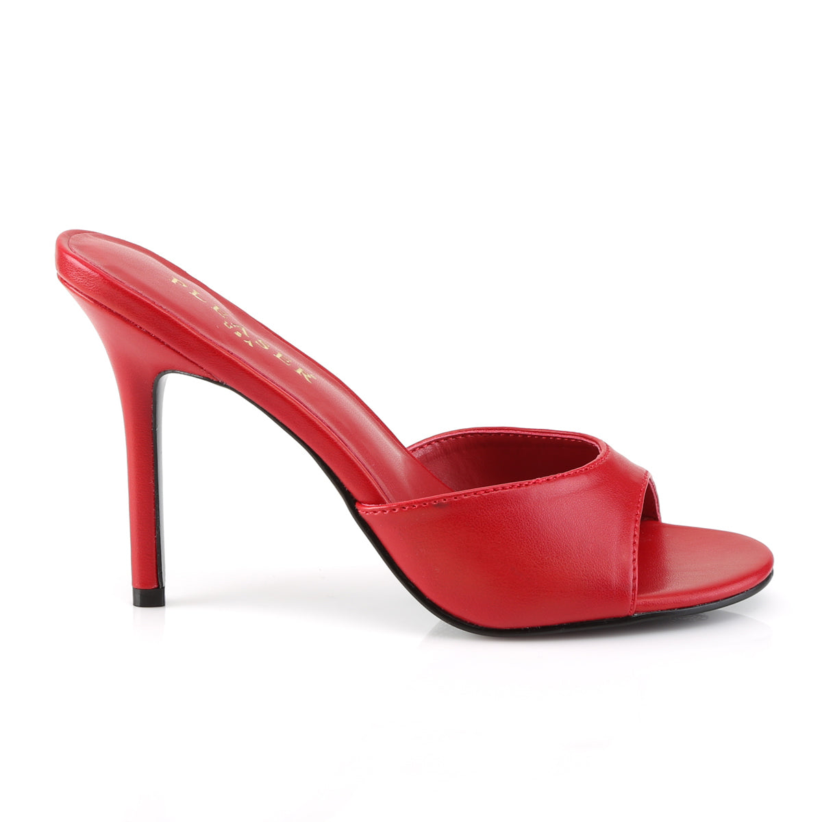 4" Heel Peep Toe Slide (Pleaser CLAS01/B)