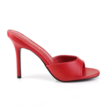 4" Heel Peep Toe Slide (Pleaser CLAS01/B)