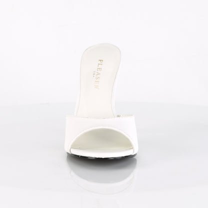 4" Heel Peep Toe Slide (Pleaser CLAS01/B)
