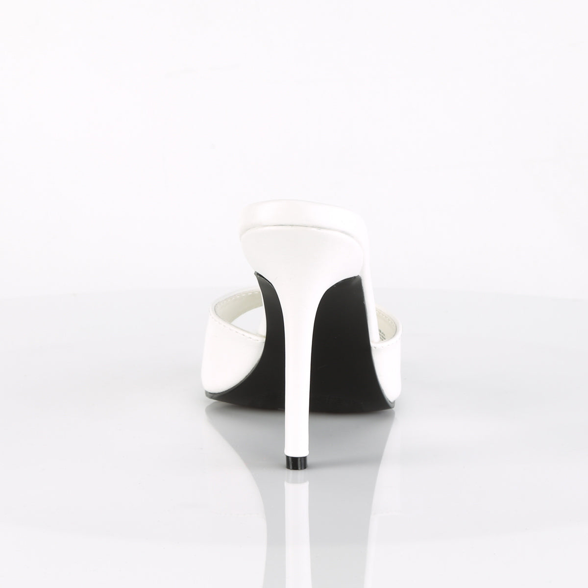 4" Heel Peep Toe Slide (Pleaser CLAS01/B)