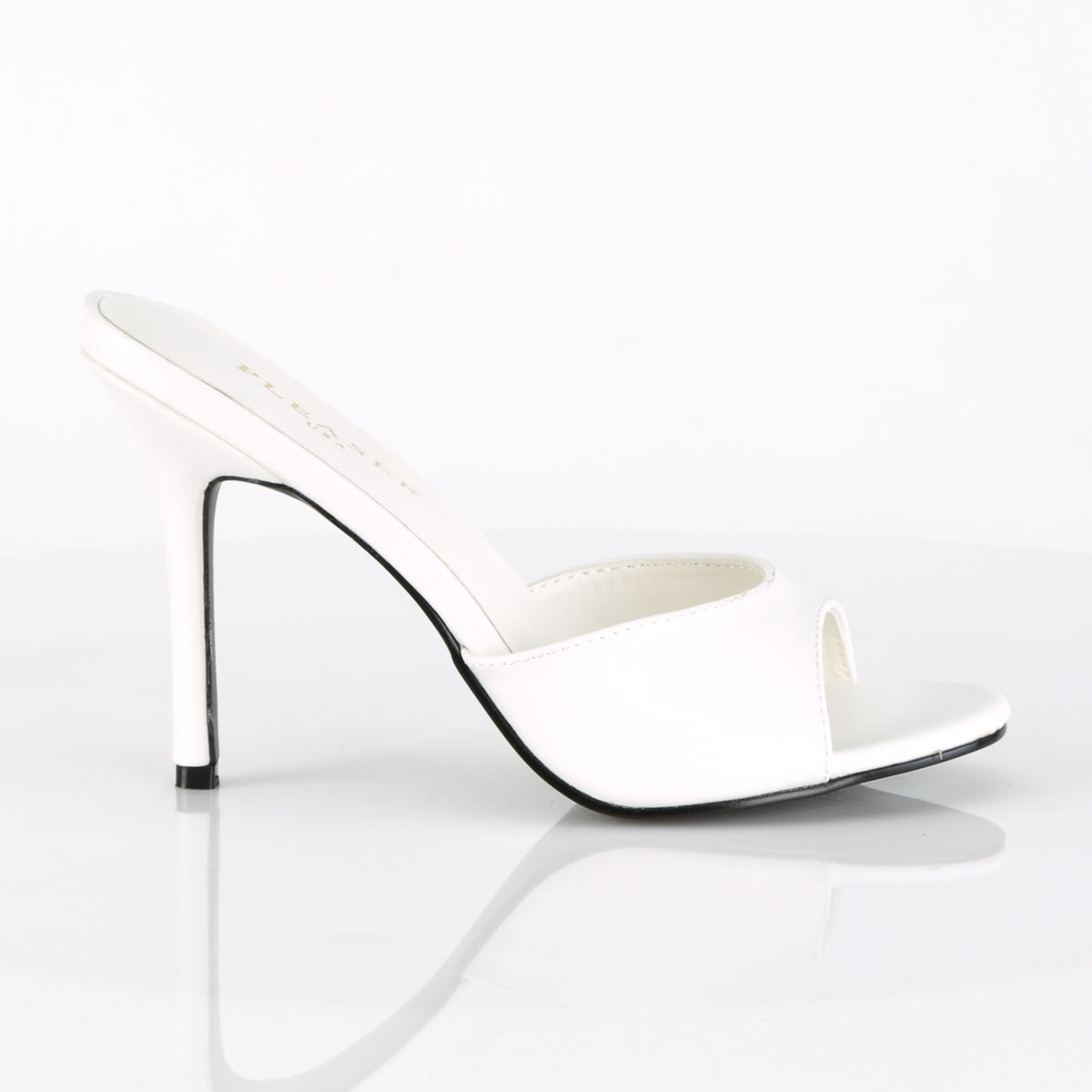 4" Heel Peep Toe Slide (Pleaser CLAS01/B)