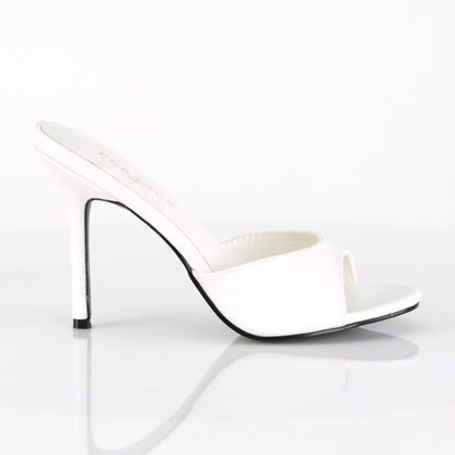 4" Heel Peep Toe Slide (Pleaser CLAS01/B)