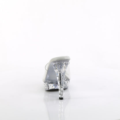 5" Heel, 1" Rhinestone Studded PF Slide (Fabulicious CTAIL501SDT/C/B)