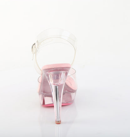 5" Heel, 1" PF Ankle Strap Sandal (Fabulicious CTAIL508/C-BP/BPT)